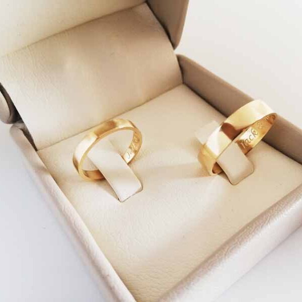Argollas de matrimonio plata 925