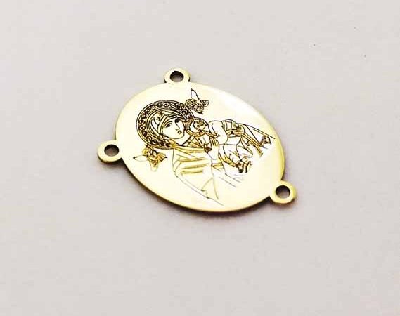 Crucero Nuestra Señora del Perpetuo Socorro. Plata 925