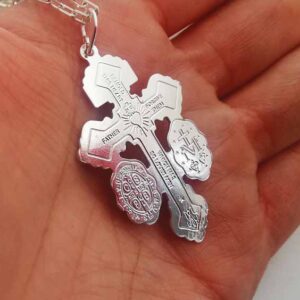 Crucifijo del Perdón. Plata 925 – 4 cm