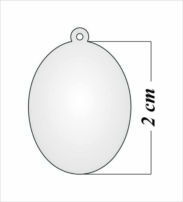 Medalla Ovalada Plata 2 cm. Escoge tu imagen Favorita