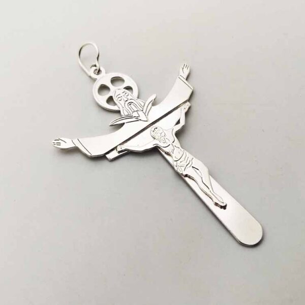 Cruz Trinitaria Plata 925