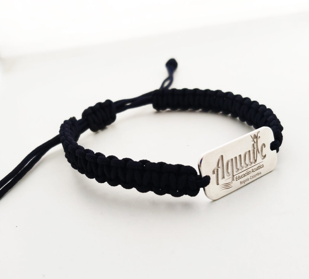 Pulsera personalizada con imagen corporativa