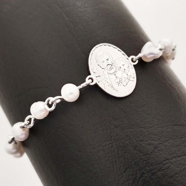 Pulsera plata 925 San José