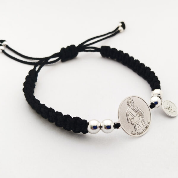 Pulsera San Juan Pablo Segundo plata 925