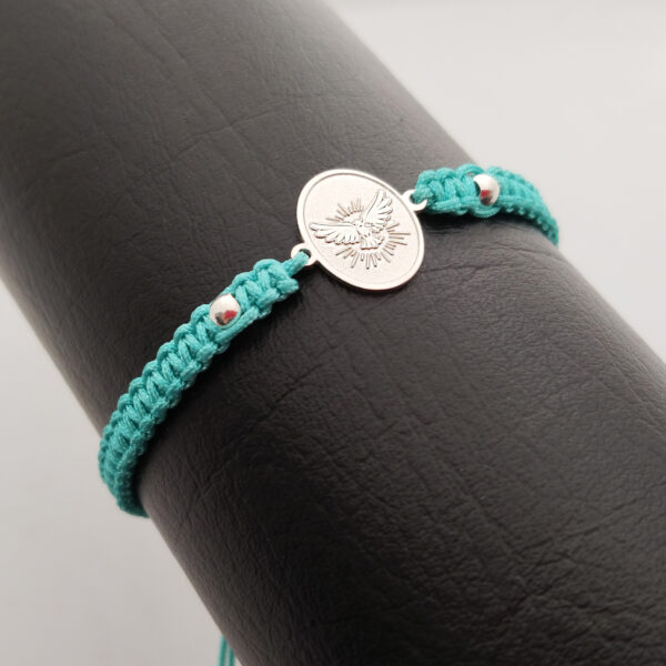 pulsera espiritu santo plata 925