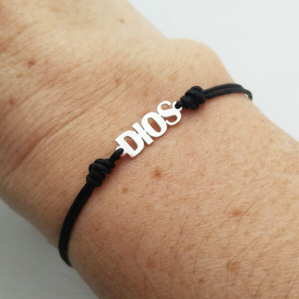 pulsera Dios plata 925