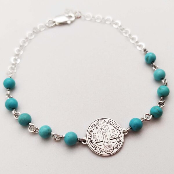 Pulsera plata 925 San benito