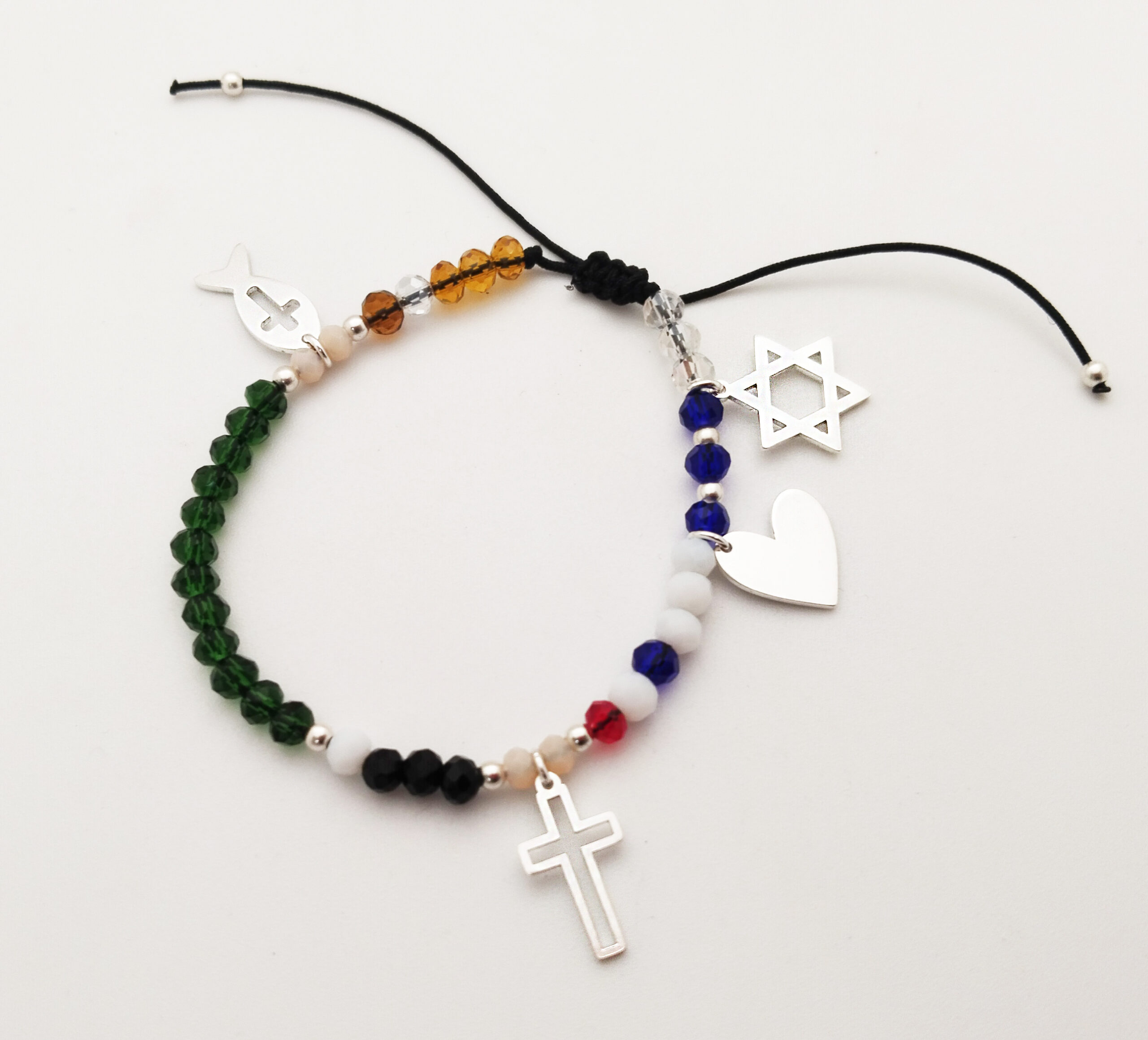 Pulsera vida de Jesús plata 925