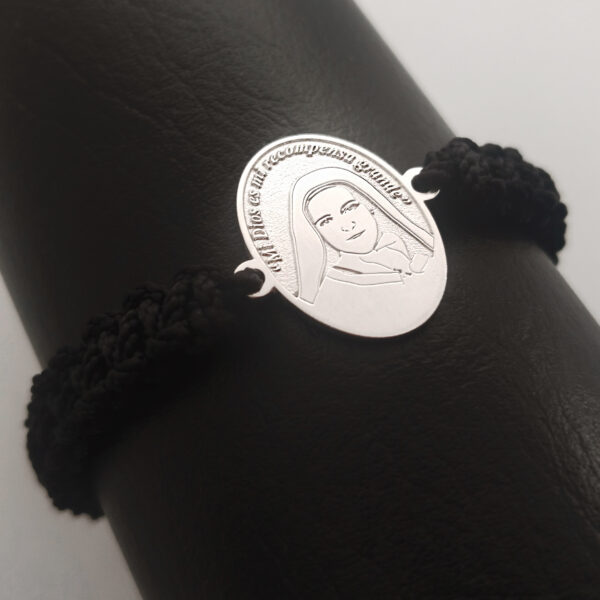 Santa Teresita de Lisieux plata 925