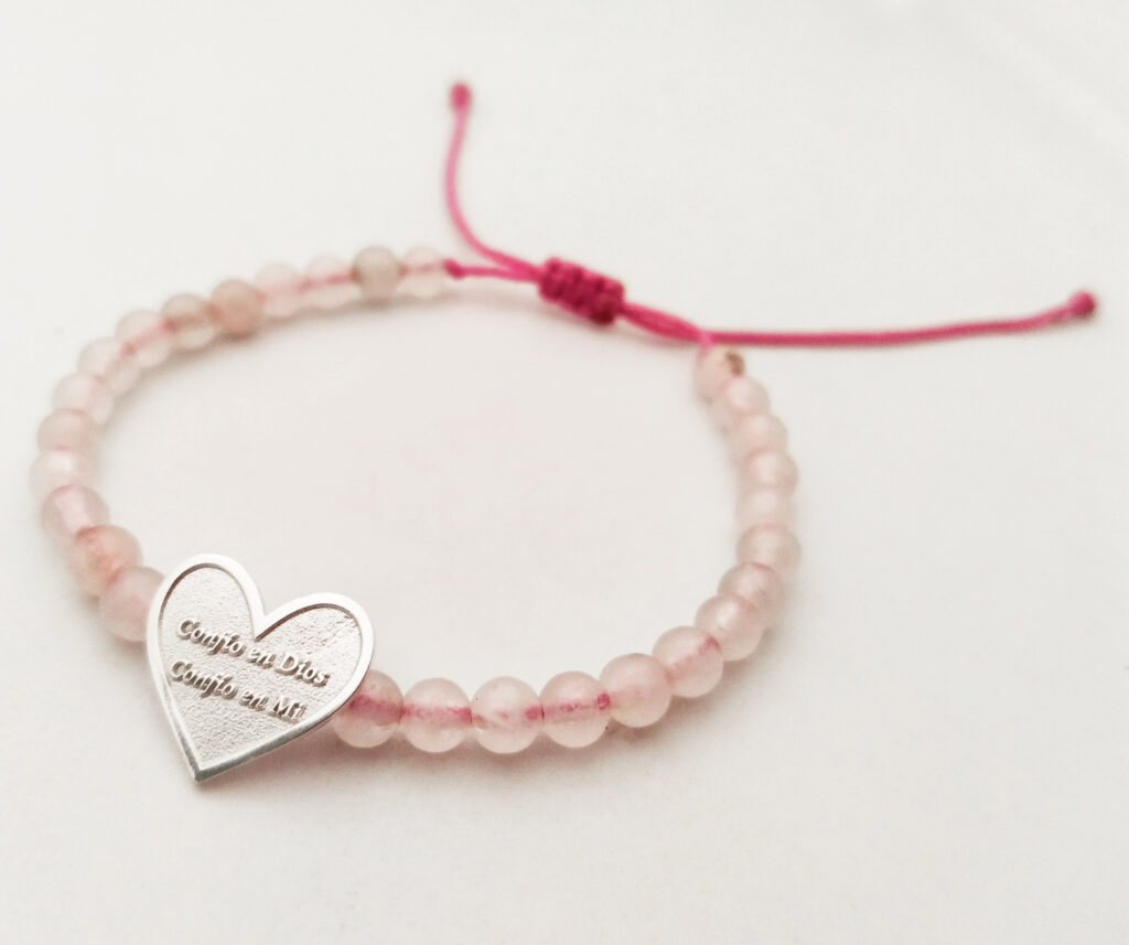 Pulsera corazón plata 925