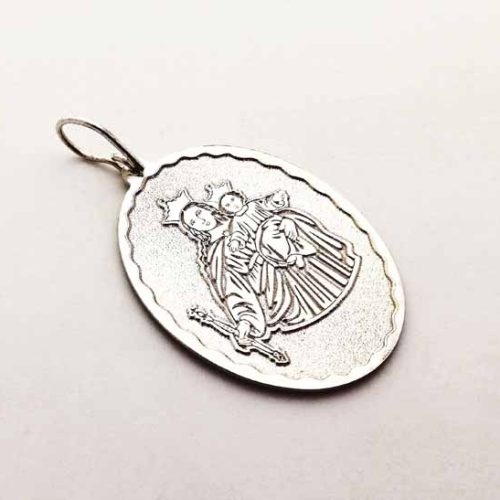 Medalla María Auxiliadora. Plata 925